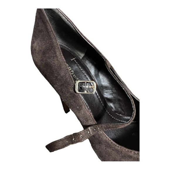 BCBG Paulie Suede heels brown size 7.5 - Picture 11 of 15